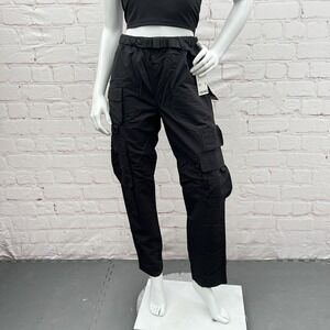 Urban Outfitters Women's Belted Black Cargo Pants size M